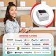 thumbnail image 3 of Impresora de etiquetas de envío Arkscan 2054A para Windows, Mac, Chromebook y Android. Compatible con Amazon, eBay, PayPal, Etsy, Shopify, ShipStation, sellos, UPS, USPS, FedEx, DHL. Etiqueta térmica, 3 of 5