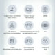 thumbnail image 3 of Control Joystick Inalámbrico Thunderobot G45 Pro para Nintendo Switch Controles Bluetooth Android Gamepad de PC Gamer Blanco, 3 of 11