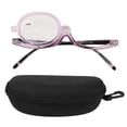 thumbnail image 1 of Gafas de aumento para mujer, flexibles, abatibles, con estuche, para maquillaje y lectura +4.00, 1 of 14
