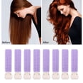 thumbnail image 1 of WIZUTIZ 8 Pcs Pince à Frange Fixe pour le Front Clip de Profilage Haute Crâne Épingle à Cheveux Pince à Cheveux pour Femme Cheveux Bouclés Pince de Coiffure Prix Réduit, 1 of 2
