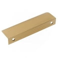 thumbnail image 3 of Kitchen Cabinet Door Handles Cupboard Drawer Concealed Finger Edge Gold Pull, 3 of 7