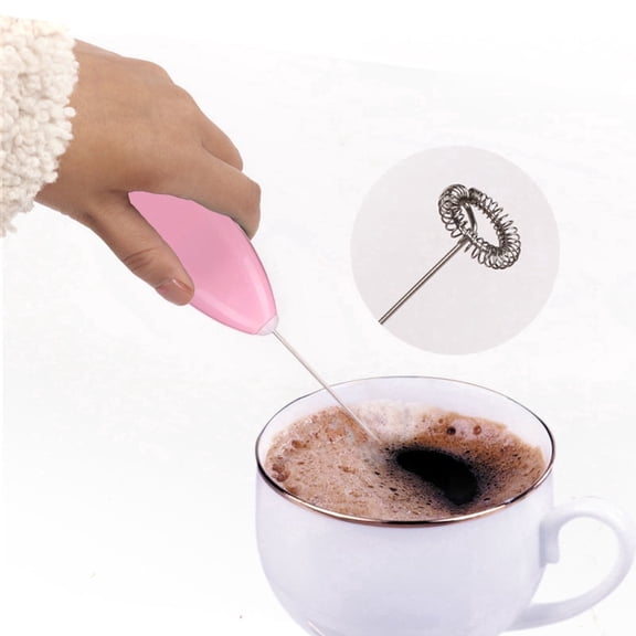 Multi-Functional Electric Stir Stick - Handheld Milk Frother Coffee Mixer Egg Beater Perfect for Home Kitchen Coffee Bar Baking Use