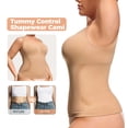 thumbnail image 2 of Plus Size Shapewear Camisole for Women's Shapewear Tummy Control Tank Tops Seamless Compression Body Shaper, 2 of 6