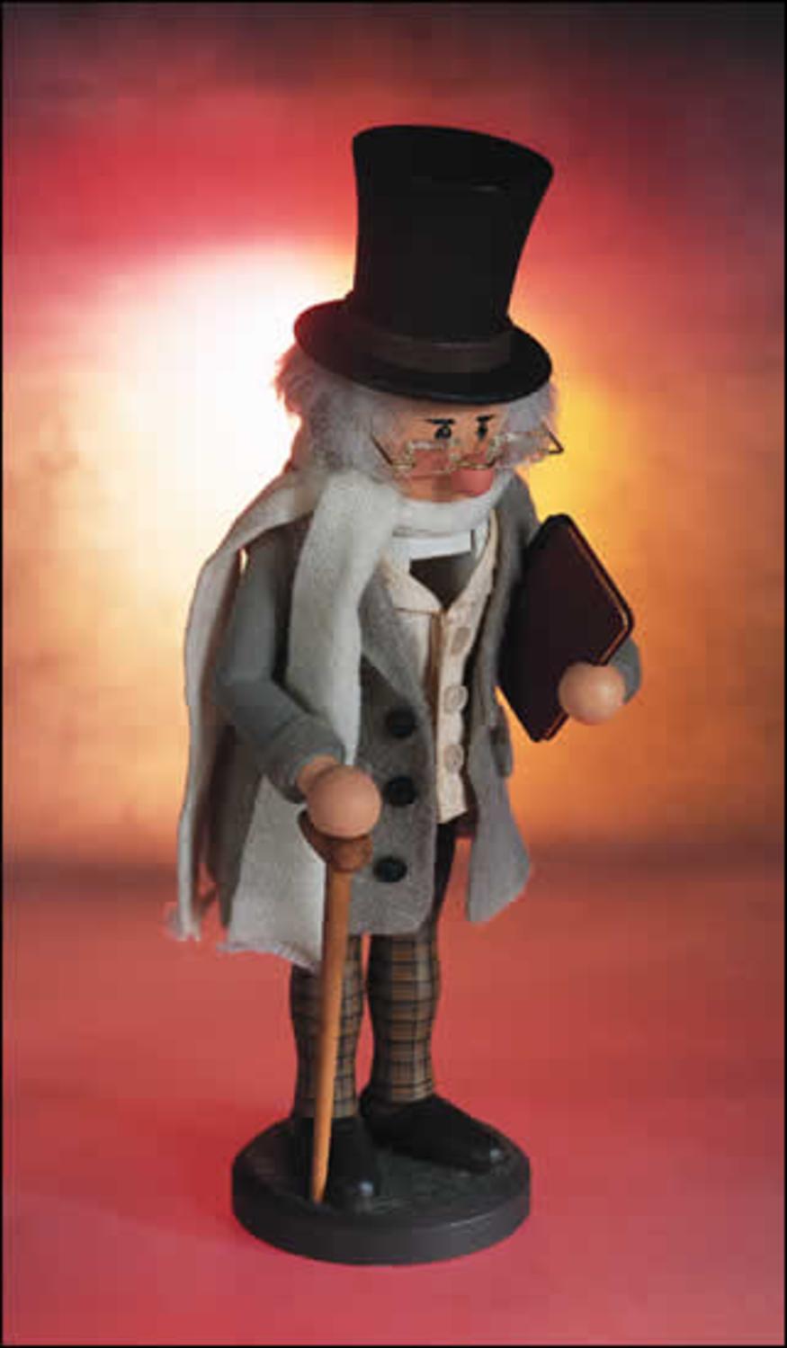 13.5" Zims Happiest Nutcrackers in the World Scrooge Christmas Figure