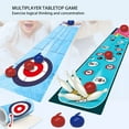 thumbnail image 3 of Tabletop Bowling Game, Tabletop Sports Game Toys Plastic and Cloth Parent Child Interaction Anti Slip  for Family Gathering, 3 of 8