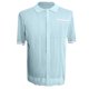 thumbnail image 5 of Camisa de manga corta con botones para hombre - Cárdigan informal con bolsillos huecos - Tejido ligero de poliéster - Corte holgado, se recomienda elegir una talla menos - Tallas S-XXXL, 5 of 5