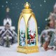 thumbnail image 1 of Exquisita linterna de Navidad Adorno LED de nieve Santa Claus Elk Iluminación colgante para dormitorio Decoración decorativa para Santa Yinane Luz de Navidad, 1 of 8