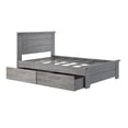 thumbnail image 2 of Max & Lily Full Size Bed Frame with Storage Drawers, Solid Wood Platform Bed for Kids, 2 of 8