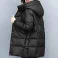 thumbnail image 7 of HTNBO Women Long Quilted Coat Winter Hooded Long Sleeve Puffer Padded Jackets Zip-up Warm Thicken Outerwear Pockets, 7 of 7