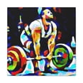 thumbnail image 1 of Lifting with Power! - Canvas, 1 of 10