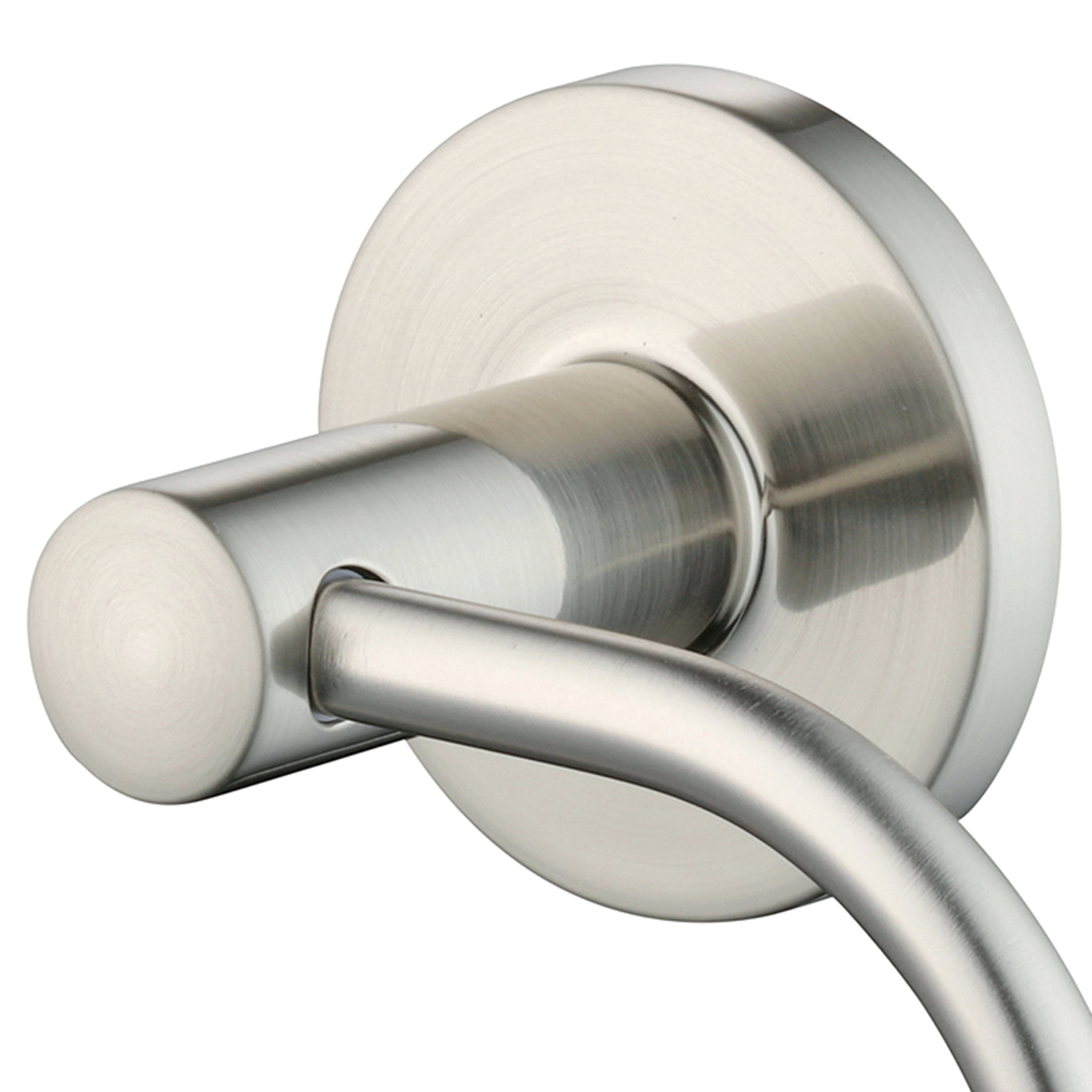 (3 pack) Mainstays Modern Round Toilet Paper Holder, Satin Nickel