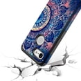thumbnail image 5 of Google Pixel 3 Case With Tempered Glass Screen Protector, Kaesar Slim Hybrid Dual Layer Graphic Fashion Colorful Cover Armor Case for Google Pixel 3 (Mandala), 5 of 5