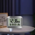 thumbnail image 4 of Despertadores para Dormitorios Reloj LED Silencioso para Mesa Reloj Despertador Multifuncional con Pantalla de Fecha y Temperatura, 4 of 6