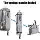 thumbnail image 4 of Bolsa para ropa para guardar armarios y viajes – Funda plegable de tela no tejida con ventana grande y transparente, cremallera lisa de largo completo, blanca, para varias prendas, resistente al, 4 of 6