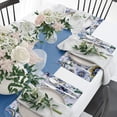 thumbnail image 6 of Cork Placemats Set of 6 for Dining Table, Table Placemats - White Floral - Home Decor, 6 of 7