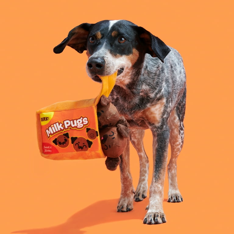BARK Milk Pugs Halloween in Small Dog Toy, Made With Crazy