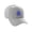 Light Grey, variant on Daxton Structured Baseball Hat Cap Curved Visor Old English Font Alphabet A to Z, Gold Hat Royal T