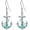 Anchor-Turquoise, variant on Palm Tree Earrings for Women 925 Sterling Silver Opal Palm Tree Dangle Drop Earrings Summer Beach Ocean Jewelry Gifts for Women Mom Her