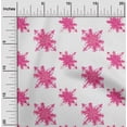 thumbnail image 1 of oneOone Organic Cotton Poplin Twill Fabric Floral Block Decor Fabric Printed BTY 42 Inch Wide, 1 of 4