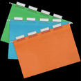 thumbnail image 3 of 600 Sets 2 Inch Hanging Folder Tabs and Inserts for Quick Identification of Hanging Files Hanging File Inserts A, 3 of 5