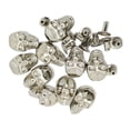 thumbnail image 1 of 10 Ensembles de Rivets Crâne Punk Rock Sacs à Chaussures DIY, 9x16mm, 1 of 8