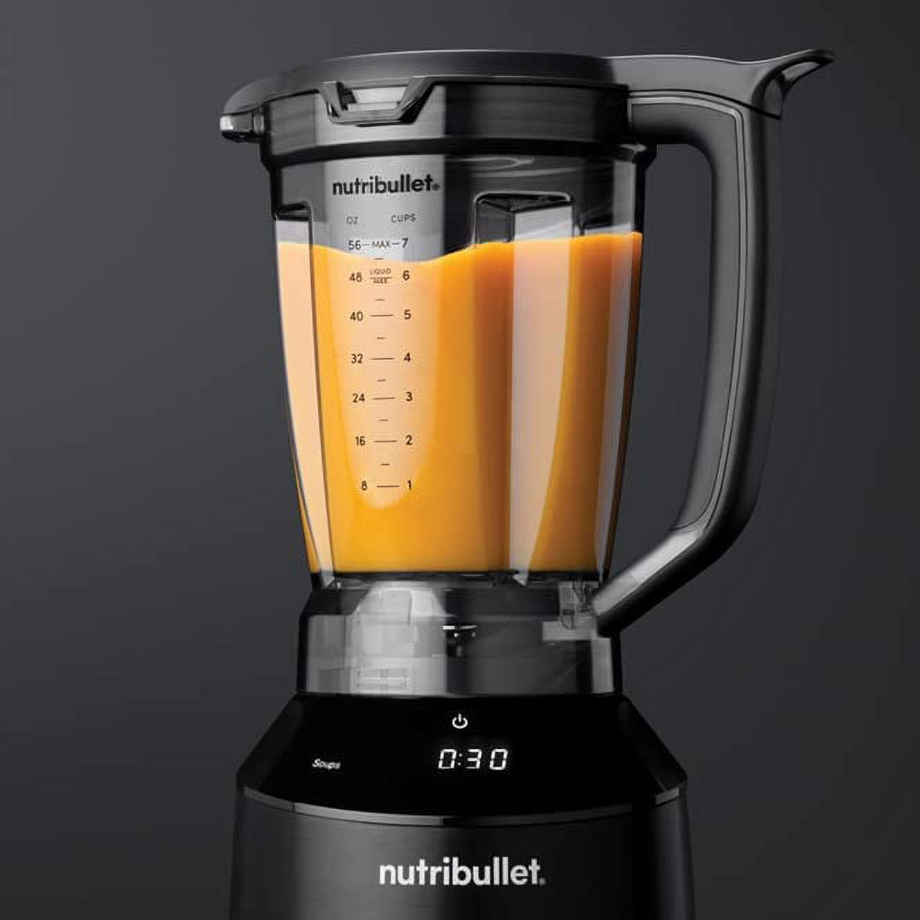 nutribullet 1400 W 56 oz 3-Speed Blender, Black