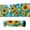Modern Abstract Art Sunflowers, variant on Retro Flag of United States Large Mouse Pad Extended Gaming Mouse Pad Waterproof Desk Mat with Stitched Edge,Non Slip Base Keyboard Mouse pad for Home Office 35.4" X 15.7"