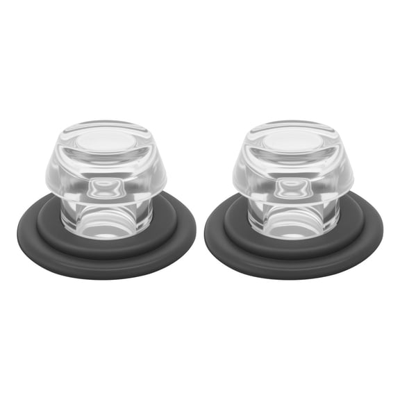 Winyuyby 2 Sets Percolator Parts Top and Washer Ring for FarberwareYosemite Coffee Percolators Replacement Coffee Pot Filters