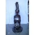thumbnail image 6 of Nifao Quarter Horse Rearing, Life Size Bronze Statue, Equestrian Art – Garden Outdoor Decor Sculpture, 72"L x 34"W x 83"H, 6 of 12