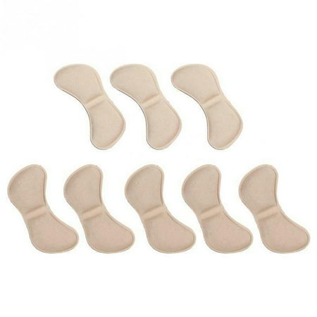 

4 Pairs Breathable Rear Heel Stickers Women Anti-wear Pads Cushions