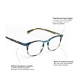 thumbnail image 3 of Anteojos Correctores eyebobs Boardroom Olive Crystal 3D, 3 of 7