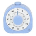 thumbnail image 2 of Classroom Timer, 60 Minute Visual Countdown Timer ABS Material Wide Applicability Two Reminder Modes  For School Blue, 2 of 8