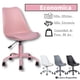 thumbnail image 1 of Siilla Oficina Silla tocador con ruedas, Rosa FurnitureR BLOKHUS, 1 of 6