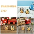thumbnail image 3 of Raindrops 4Pcs Owl Statue Ornament Owl Figurines Resin Multi Giving Crafts, 3 of 8