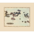 thumbnail image 3 of Lucas 23x20 Black Modern Framed Museum Art Print Titled - Virgin Islands - Lucas 1823, 3 of 5