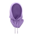thumbnail image 2 of Baberdicy Headwear Balaclava Ski Mask for Men And Women, Windproof Knitted Hat Neck Gaiter Combo, Cold Weather Outdoor Sports Purple Universal Fit, 2 of 5