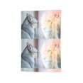 thumbnail image 4 of Zufioo The Cat Looks in the Mirror Print Garden Decoration Flags, Sun-resistant and Wrinkle-resistant Flags, Balcony, Terrace, Garden Decorations, Home Decorations-One Size, 4 of 4