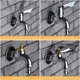 thumbnail image 3 of Ceramic Disc Head, Pair of Universal Replacement Ceramic Cartridges for Faucet, 1/2" Quarter Turn 20 Notches x 51mm, 3 of 5