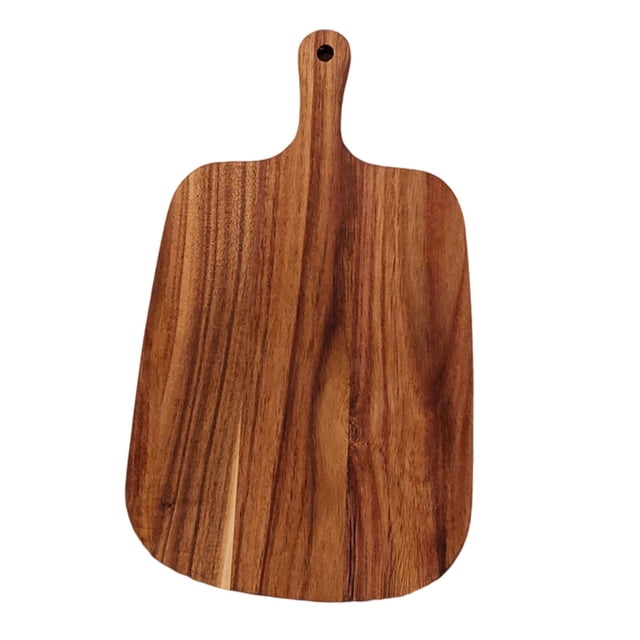 Tabla de cortar decorativa de madera de acacia para cocina y comedor, bloque de carnicero. 265 cm x 16 cm