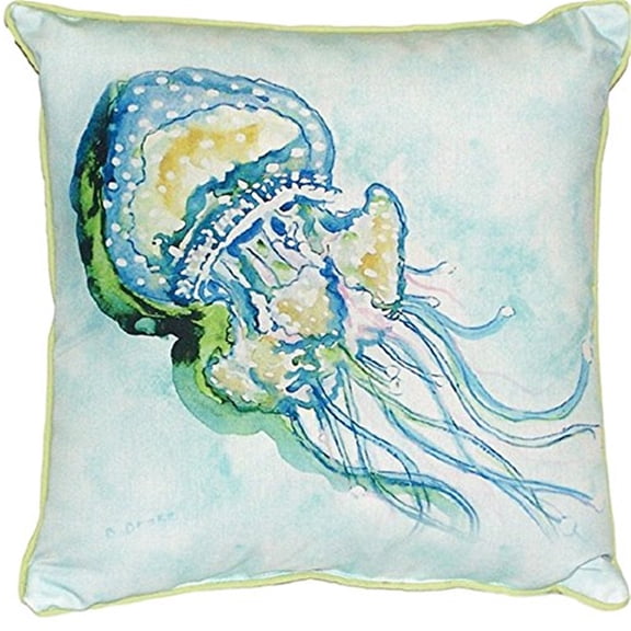 Jelly Fish Large Indoor/Outdoor Pillow 18x18
