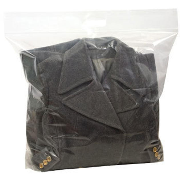 1 ~ New BIG XXL Plastic STORAGE BAGS w Handle 20x 24 Zip Loc Clothes BAG