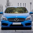 thumbnail image 2 of Awypu Trees Leaves Road Front Window Sun Shade for Car - Universal Sunshade for Car Windshield - Vehicle SUV Truck Protector 55.12*29.92 in, 2 of 7
