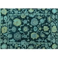 thumbnail image 1 of Ahgly Company Indoor Rectangle Oriental Light Blue Traditional Area Rugs, 7' x 9', 1 of 4