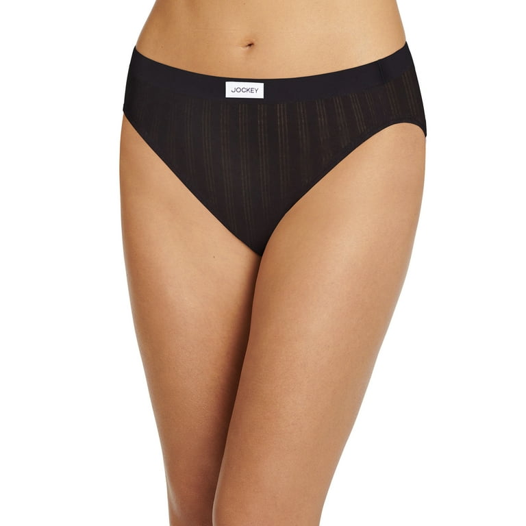Jockey® Essentials Women's Soft Touch Breathe Contemporary Bikini Panties,  3 Pack, Sizes S-XXXL 