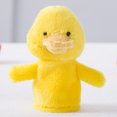 thumbnail image 3 of Animal Hand Puppets for Baby Plush Toys Kids Puzzle Piggy Frog Puppy Lion Monkey Bear Duck Elephant Finger Puppet, 3 of 5
