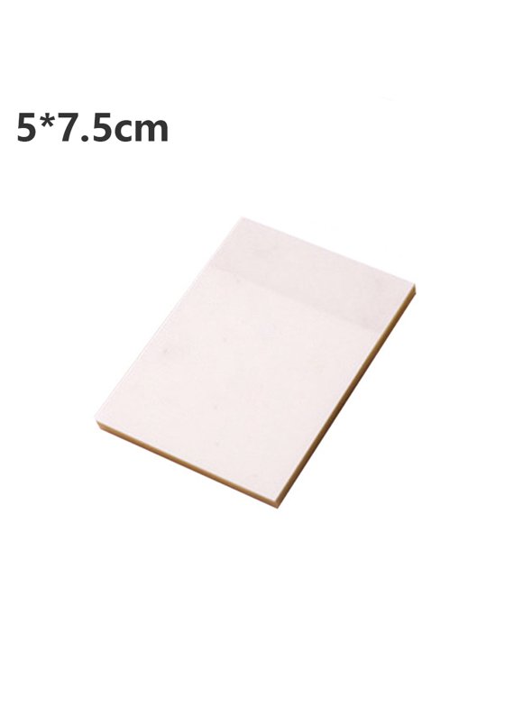 Clear Sticky Notes in Paper