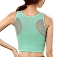 thumbnail image 2 of Spdoo Women’s Racerback Sports Bra Wirefree Padded Full Support Yoga Bras Gym Running Workout Tank Tops, 2 of 7
