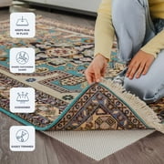 وسادة غير قابلة للانزلاق مقبض 9 × 12 قدمًا وسادات إضافية مبطنة بواسطة Slip-Stop