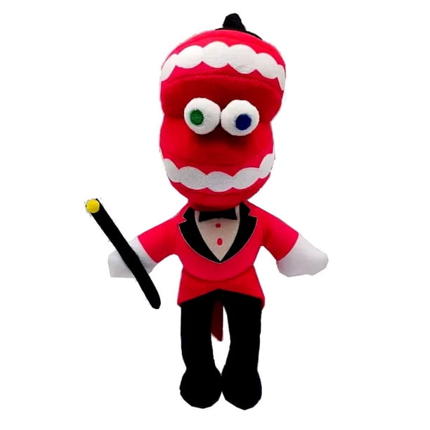 Muñeco de peluche de Pomni y Jax para niños, muñeco de circo Digital increíble, Animal de peluche lindo, cumpleaños, Navidad, 2024