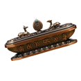 thumbnail image 3 of GUOOL Tibet Alloy Incense Stick Holder Burning Box Burner Copper, 3 of 4